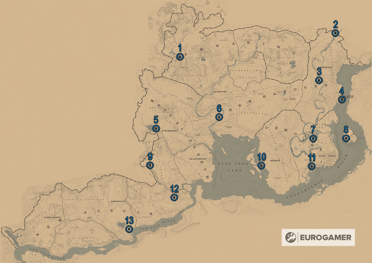 Red Dead Redemption 2: Legendäre Fische fangen - So geht's | Eurogamer.de